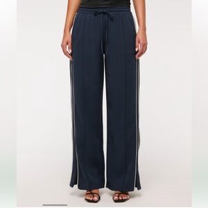 Abercrombie Navy Track Pants